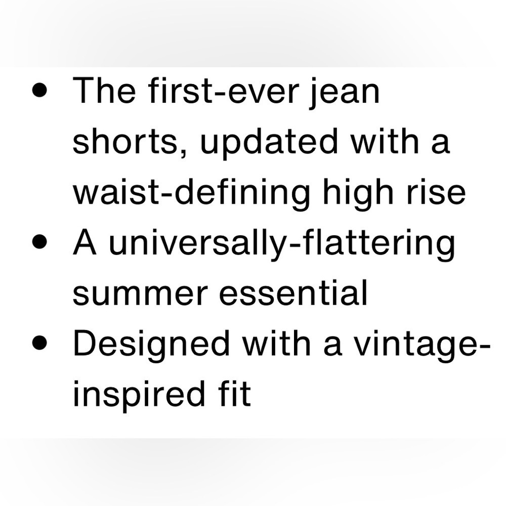 LEVI’S 501 HIGH RISE BUTTON FLY FRAYED BLACK SHORTS 29 NEW - Picture 9 of 11